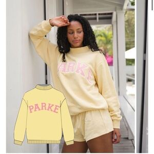 PARKE peel + conch mockneck